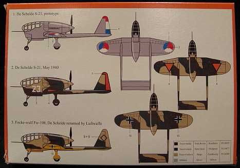 72 RS Models Dutch DE SCHELDE S 21 Fighter  