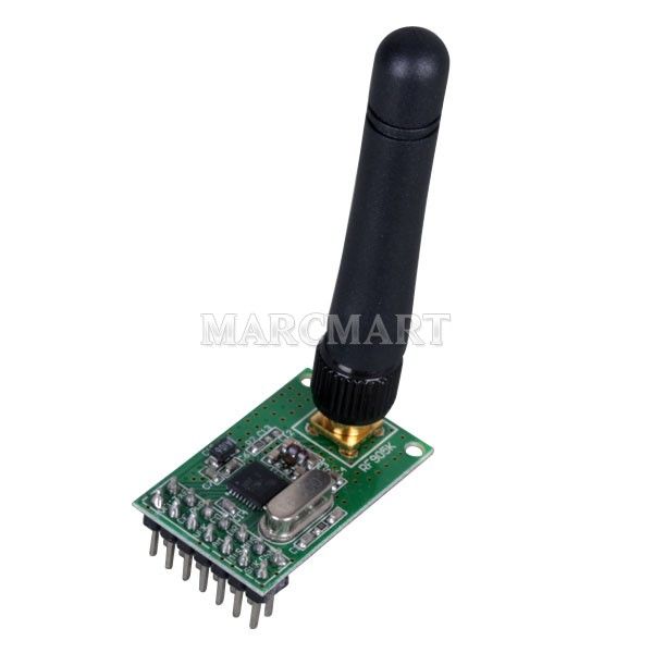 NRF905 Wireless Transceiver Module PTR8000+ with Antenna Transmitter 