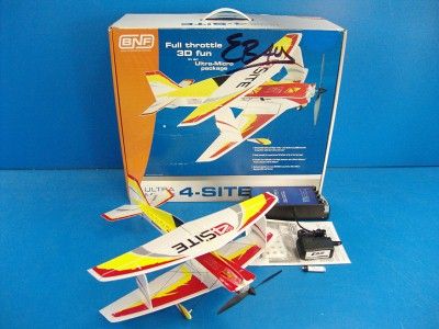   Micro 4 Site Electric RC R/C Airplane BNF PARTS Bind N Fly EFL9080