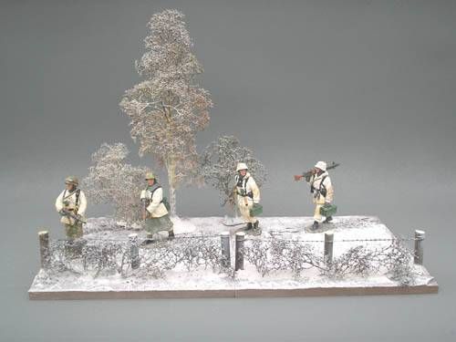 JG Miniatures Diorama Winter Patrol Base JGBBG02  