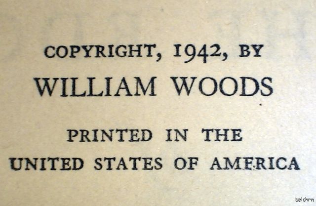 The Edge of Darkness ~ William Woods ~ First Photoplay Edition ~ Film 