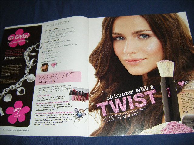 Mark Magalog 13 2009 2008 Avon Catalog Makeup Fashion  