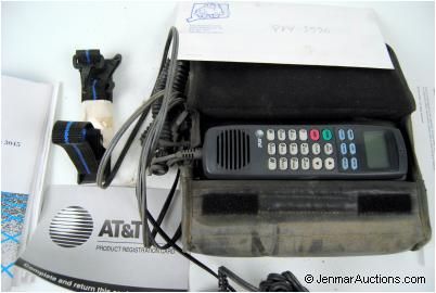 AT&T Transportable Cellular Telephone 3045 w/ Manual  