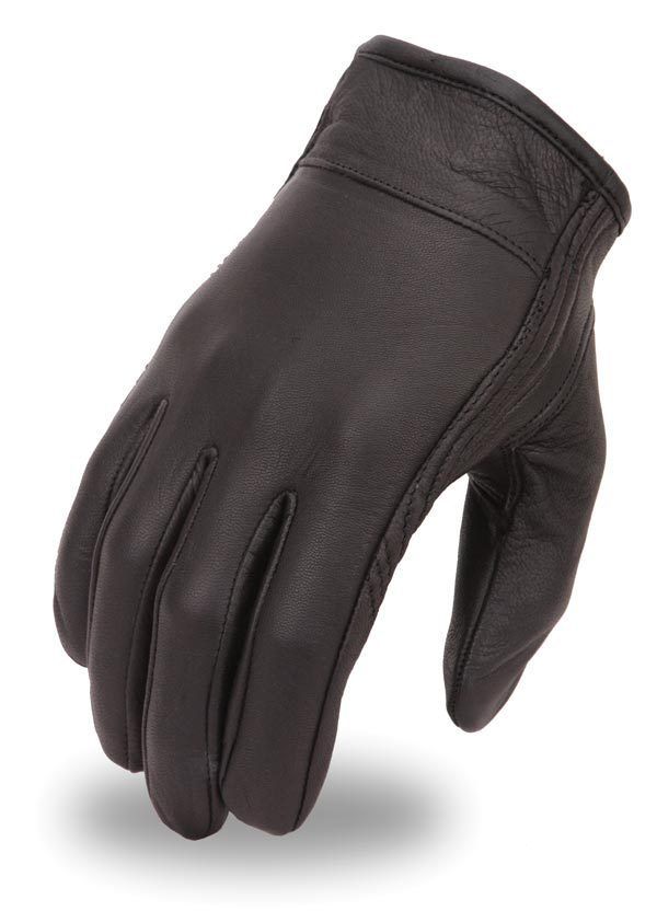 HOUSE OF HARLEY MENS LEATHER CRUISING GLOVE FI132GEL  