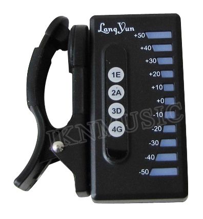 Clip Violin Tuner, Good Quality w/ pad to protect Violi  