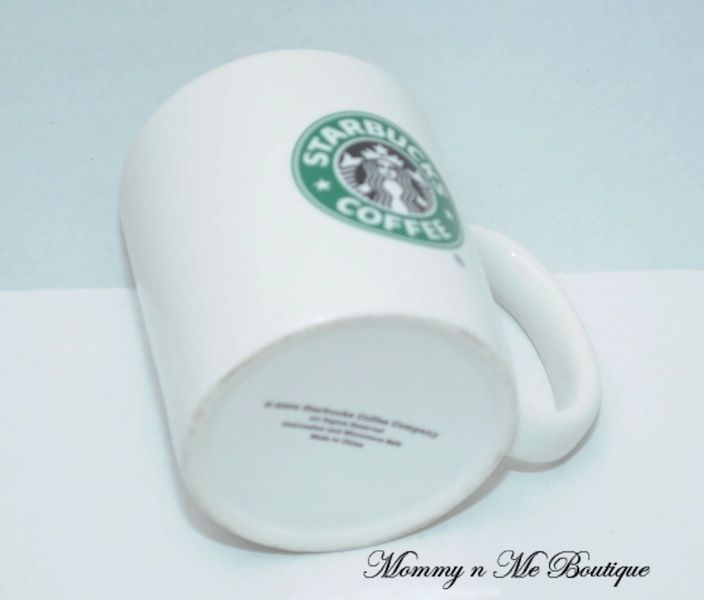 2004 Starbucks Logo Mermaid Siren Coffee Mug Cup  