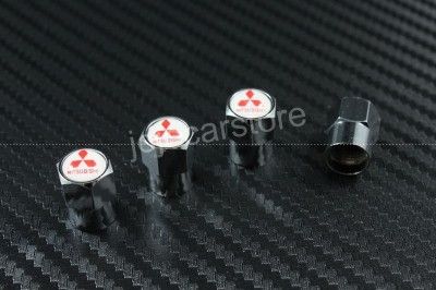 Z70 MITSUBISHI TIRE AIR VALVE STEMS CAPS RIMS ASX EVO  