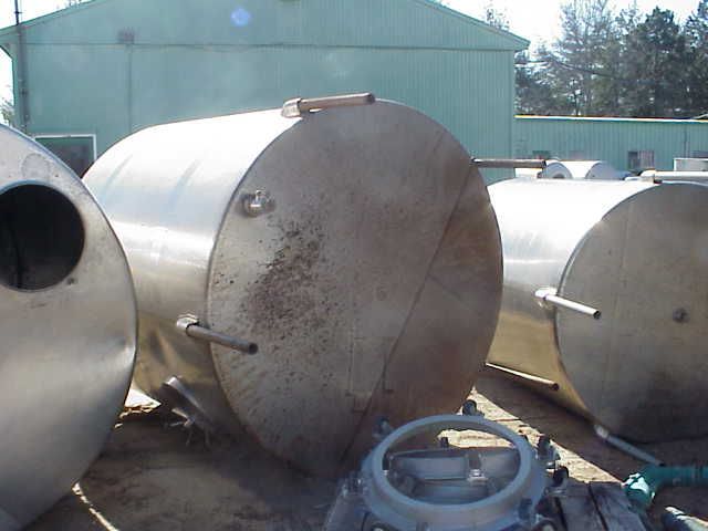 1670 Gal 1700 gal Stainless Steel Tank Pedricktown, NJ  