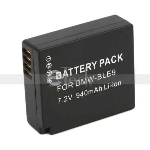 DMW BLE9 BLE9PP Battery for Panasonic Lumix DMC GF3  