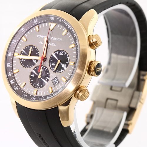 18k Rose Gold Automatic Chronograph Porsche Design Watch  