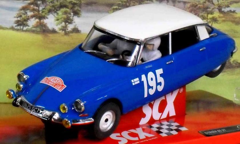 SCX 1/32 SCALE 64610 CITROEN DS21 TOIVONEN 1966, NIB  