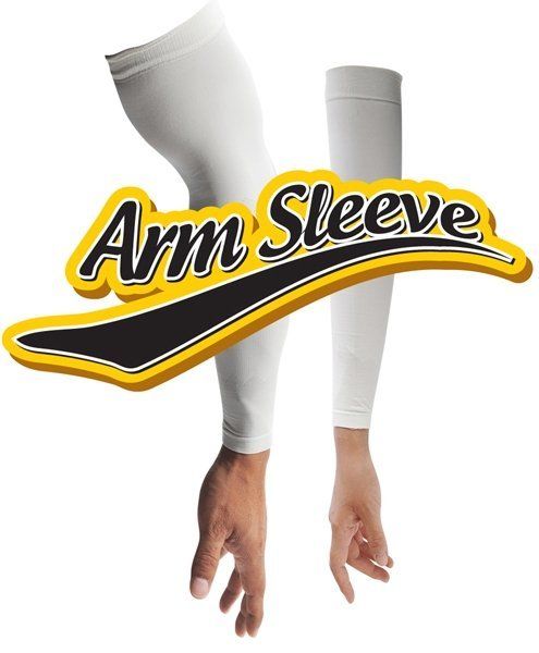 Brand New Protective Arm Sleeve Unisex Black Or White  