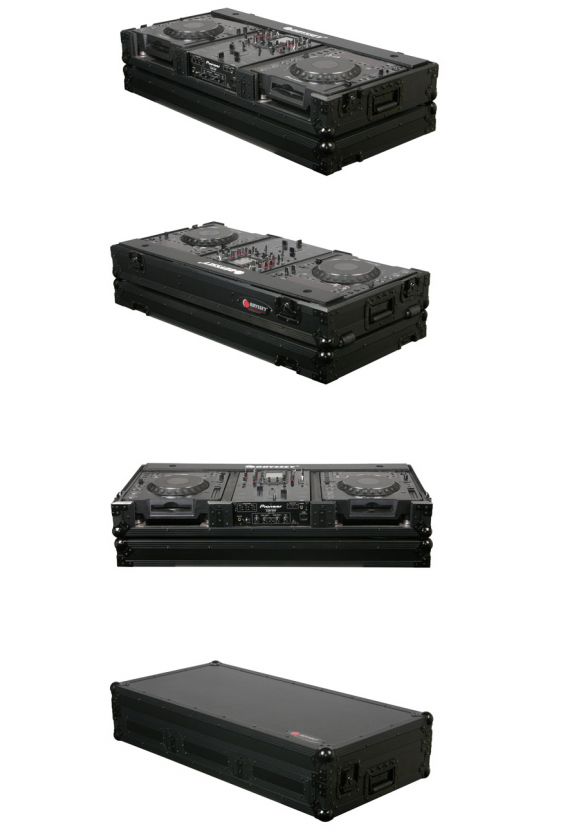 Odyssey FZ10CDJWBL DJ Case FZ10CDJW BL Black Mixer Case  