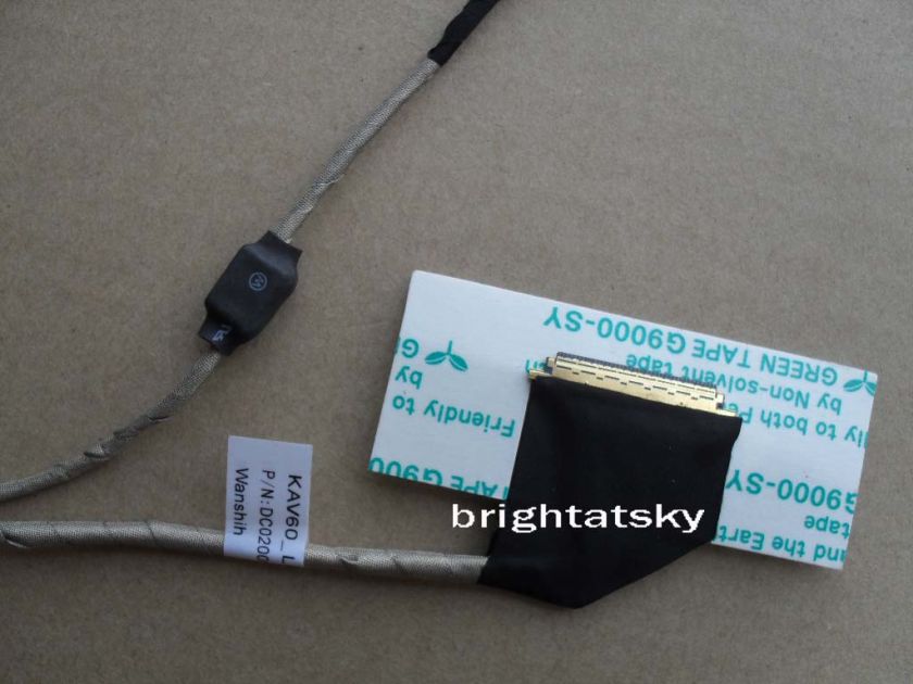 New ACER Aspire One D250 KAV60 lcd cable DC02000SB10  