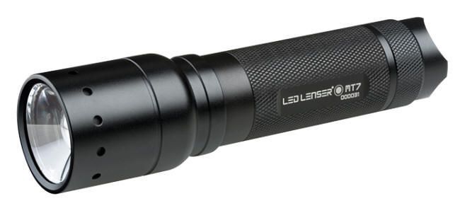 BLACK_MT7_210 LUMENS FLASHLIGHT_SMART LIGHT_IN BOX_LED LENSER #T880030 