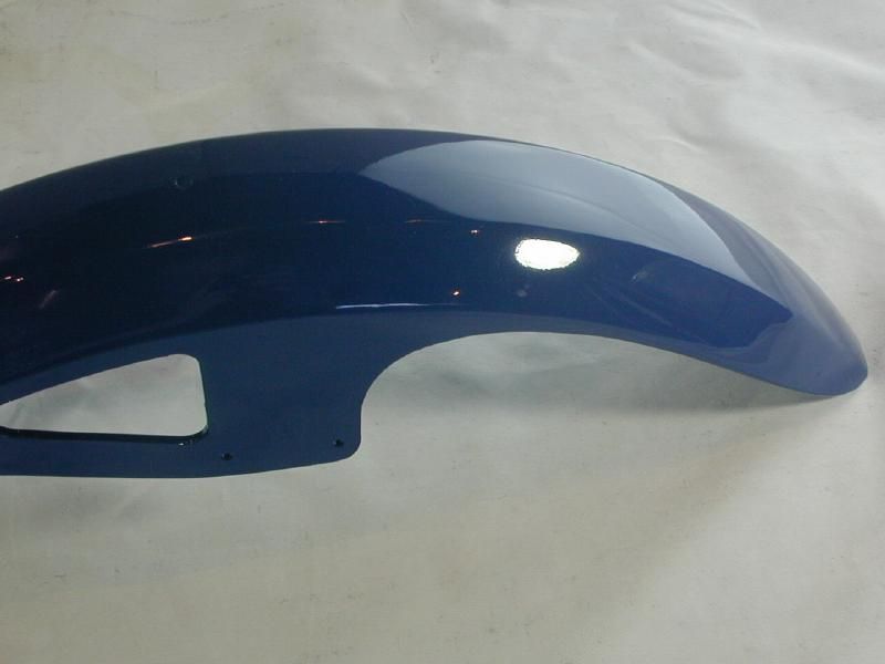 Yamaha RD125 1982 83 Front Fender Mudguard Blue Q324D  