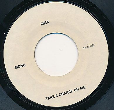 ABBA Take A Chance On Me Rare 45 rpm TEST PRESSING Hear It  