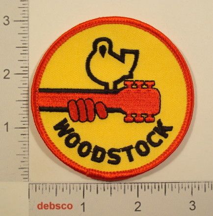 WOODSTOCK MUSIC FAIR New York CONCERT Souvenir PATCH  