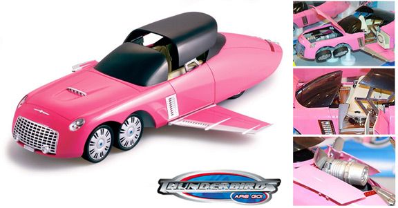 THUNDERBIRDS Diecast Movie FAB 1 Ford Supercar Sunstar  