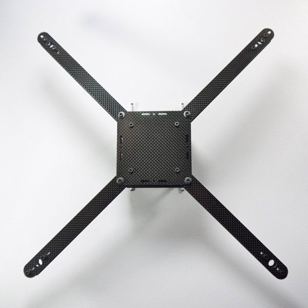 Scout 3 Carbon Fiber Quadcopter Frame   ArduPilot Mega OpenPilot 