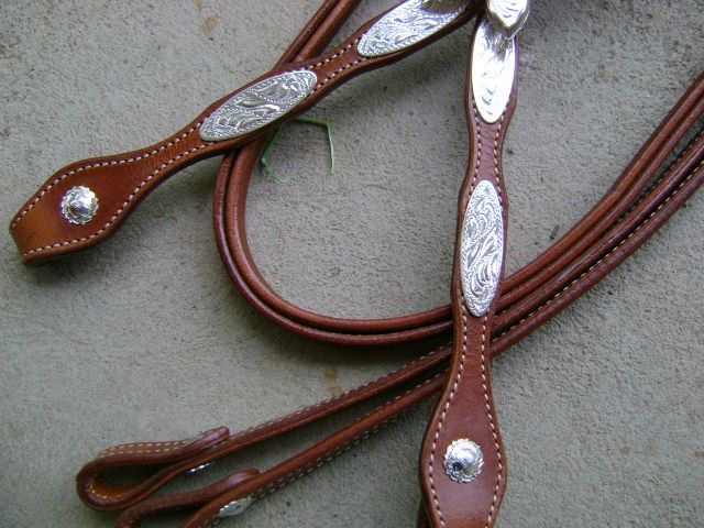 WOLF CREEK SILVER SHOW HEADSTALL & REINS