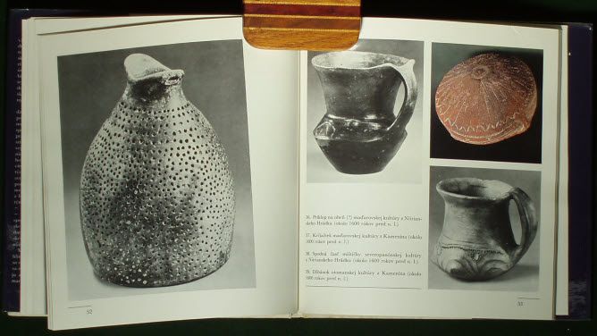 BOOK Ancient Slovak Art prehistoric pottery Neolithic  