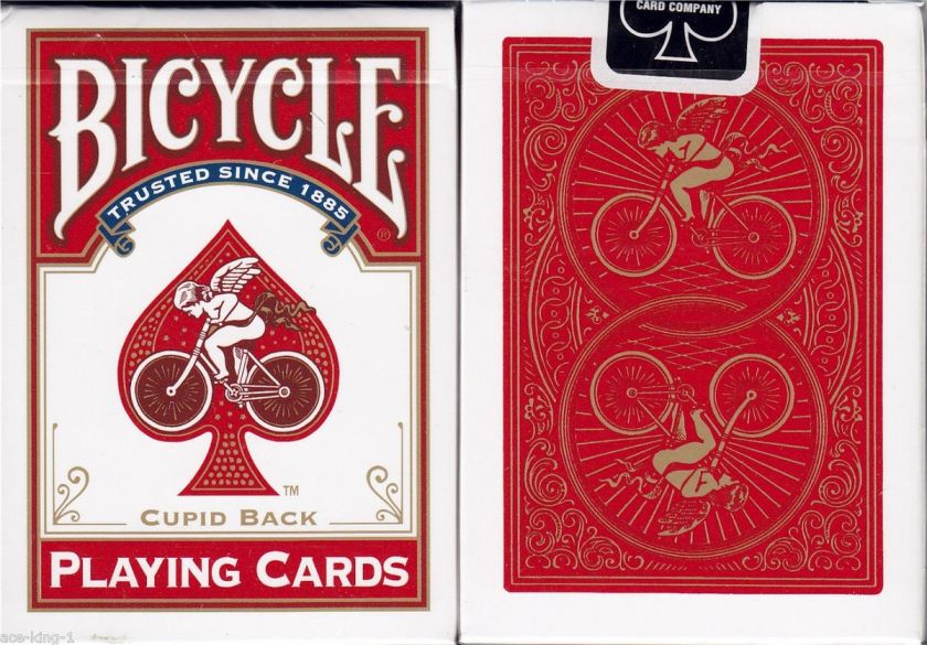 Deck BICYCLE CUPID RED and GOLD Playing Cards poker  