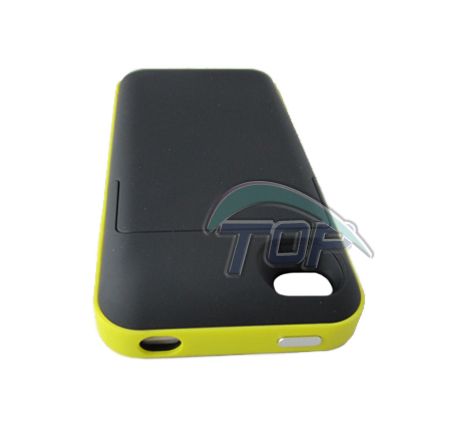 New Yellow 2000mah Juice Pack Plus External Battery Case for iPhone 4 