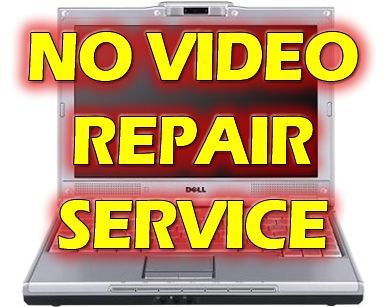 DELL XPS M1210 NVIDIA 7400 NO VIDEO MOTHERBOARD REPAIR  