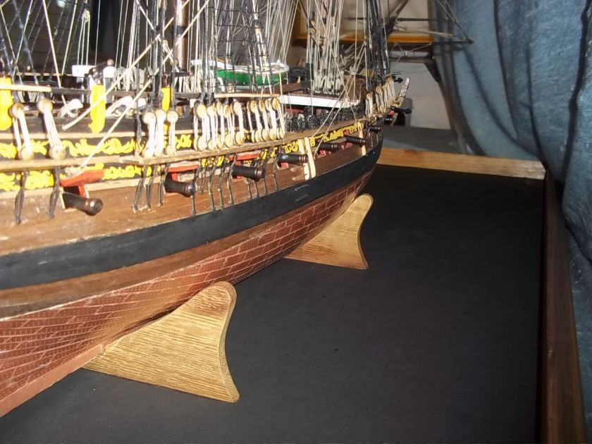 Museum Quality Model Of HMS Fly   Sixth Rate Sloop 1796  