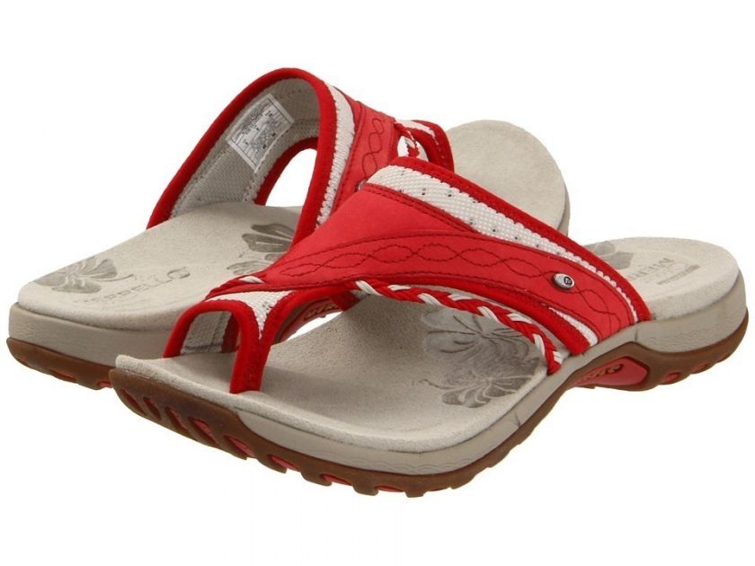 Merrell Womens Shoes Sandals Thong Hollyleaf Scarlet J89118 Size 