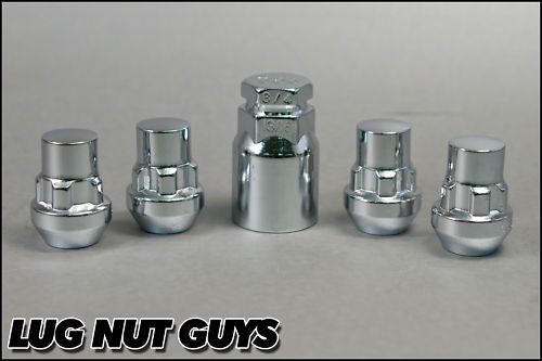 LUGWHEEL LOCK NUTS 14x1.5 BULGE ACORN LOCKING LUGS  