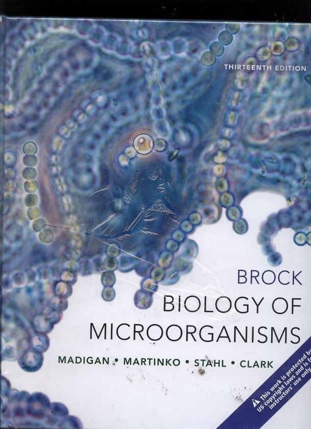 BIOLOGY OF MICROORGANISMS THIRTEENTH EDITION SPECIAL EDITION HARDBACK 