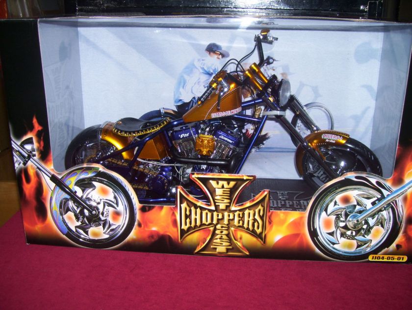   RARE JESSE JAMES 1/5 SCALE DIECAST WEST COAST CHOPPERS PENNY SAVED