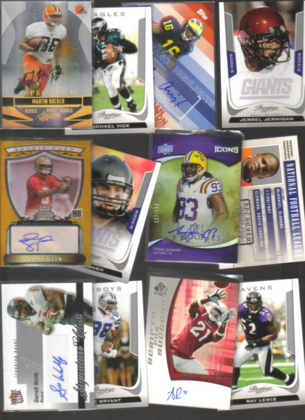   CARD COLLECTION GU PATCH JERSEY AUTO RC LOT  1/1 TOM BRADY MOSS CJ2k