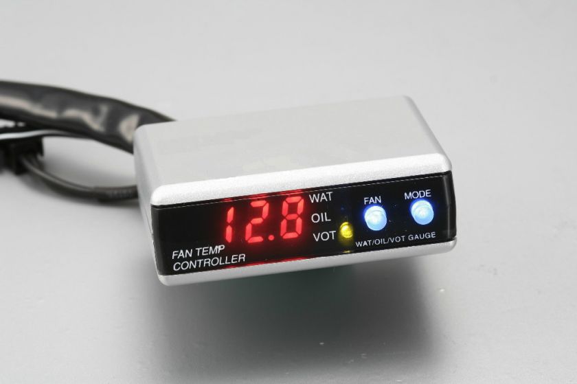   Fan Super Controller VOLT / Water Temp/Oil Temp w/Sensor  