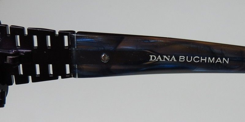 NEW DANA BUCHMAN ADELA 52 15 137 STUNNING PURPLE/BROWN EYEGLASSES 