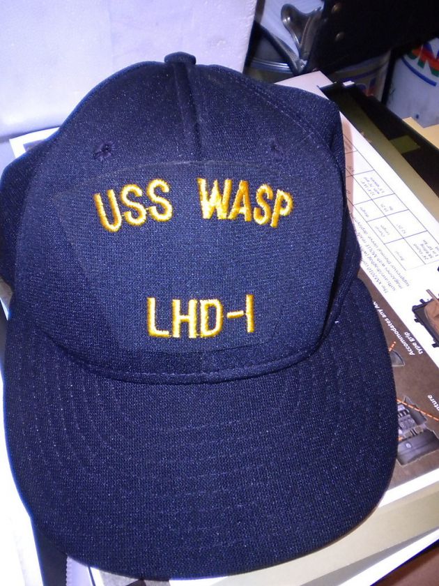 USS WASP LHD 1 US NAVY NEW BALL CAP  