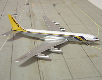 Sudan Airways Boeing 707 3J8C ST AFB 1400 diecast  