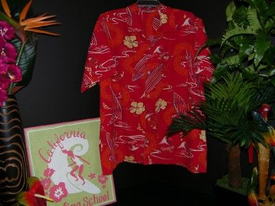 W0W*STRUCTURE*OLDER*VINTAGE*HAWAIIAN*SHIRT*MENS *XL* 