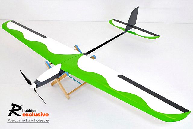 3Ch RC EP 1.4M Blue Wing T Tail Thermo Sailplane Glider  