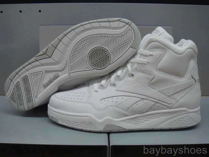 REEBOK BB4600 ULTRA HI WHITE/GRAY HIGH MENS ALL SIZES  