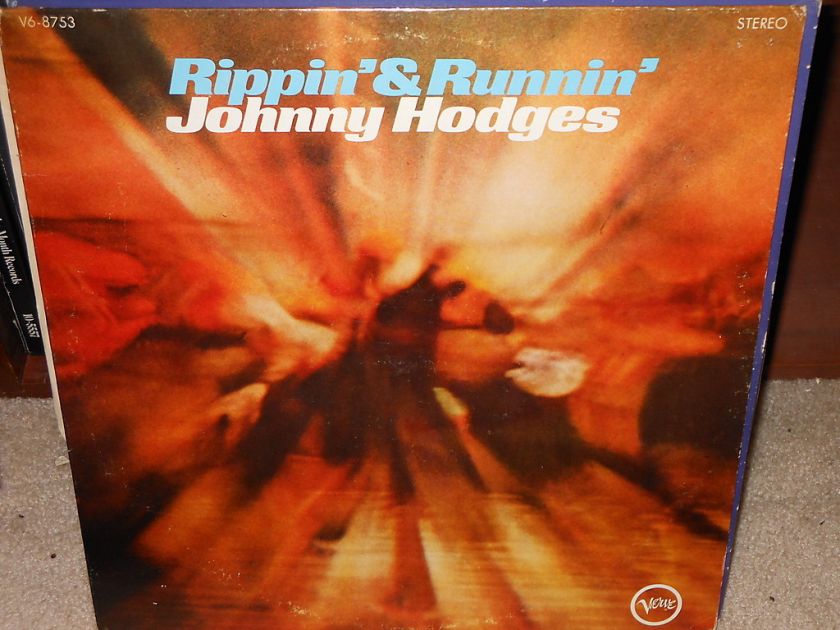 JOHNNY HODGES Rippin & Runnin LP NM  Verve Original  
