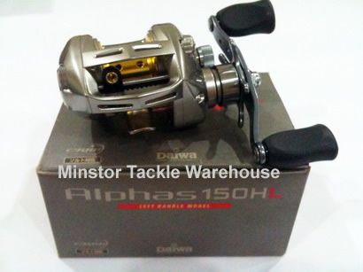 Daiwa Alphas 150HL ( LEFT) Baitcasting Reel 150 HL  