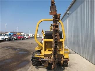 2001 VERMEER RT700 Riding Trencher Backhoe DOZER BLADE  