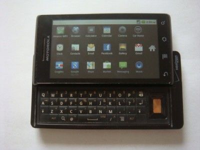 VERIZON MOTOROLA DROID A855 WORK GREAT, CLEAN ESN WIFI, GPS, TOUCH 