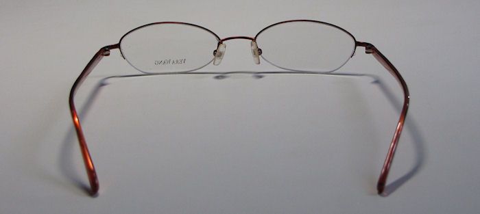 NEW VERA WANG V138 48 17 135 RED/RUBY EYEGLASS/GLASSES/FRAME WOMENS 