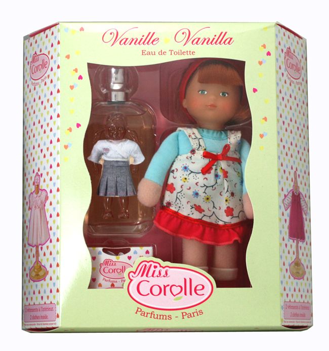   DE TOILETTE SPRAY 2.0 oz / 60 ml + DOLL COROLLE + 2 CLOTHES ) [MSC77