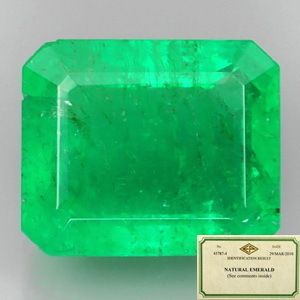 EMAIL CERTIFIED) 1.010 Ct. NICE NATURAL COLUMBIAN EMERALD OCTAGAN 