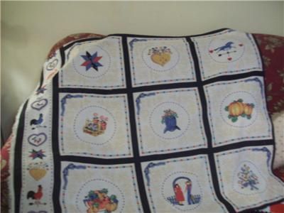 AMISH STYLE QUILT FABRIC  